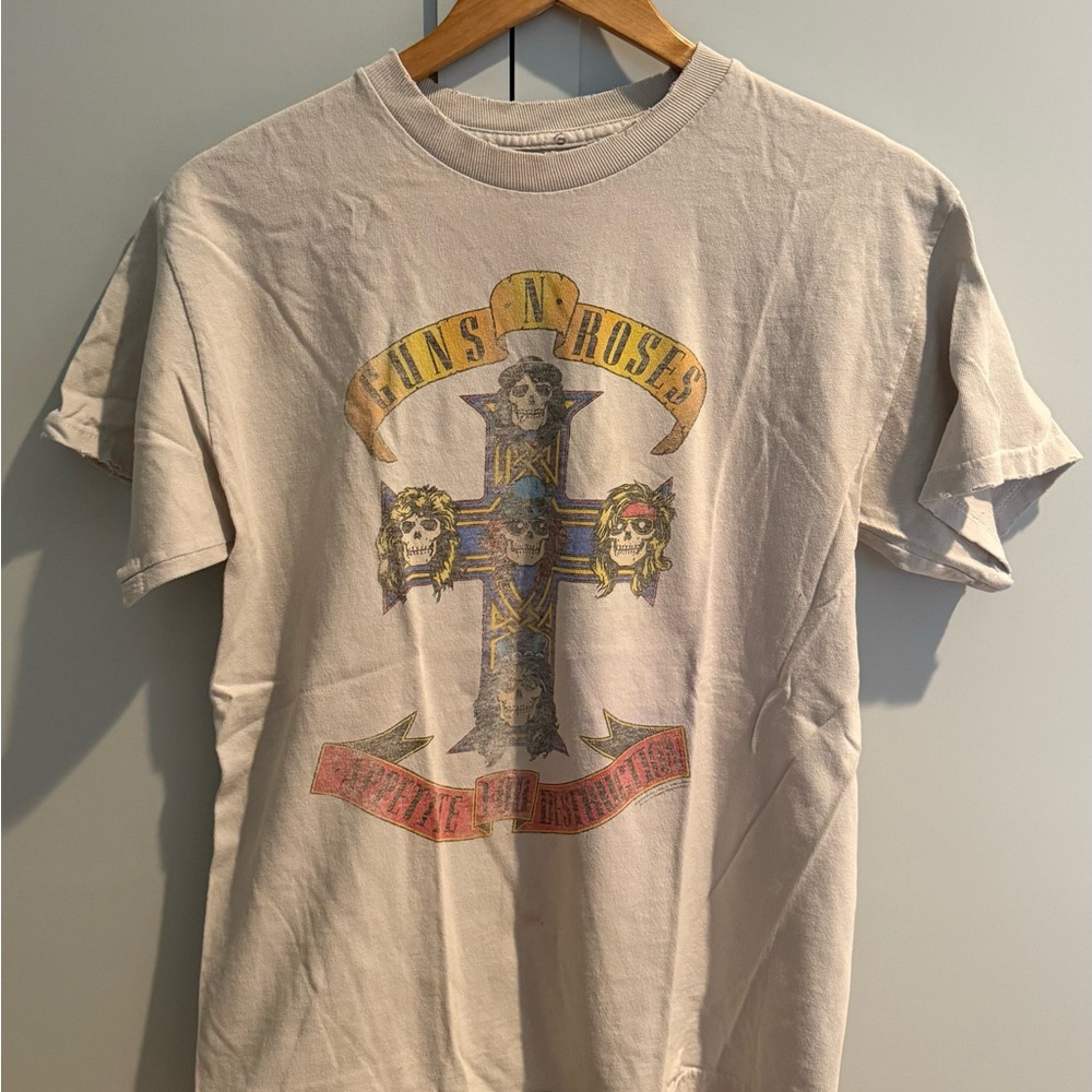 Guns N Roses Vintage Band Graphic Tee - Unisex Size M